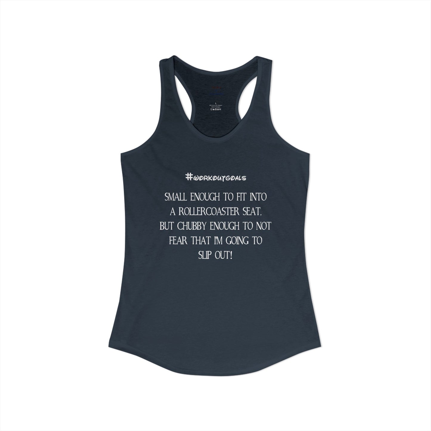 Workout Goals Racerback Tank