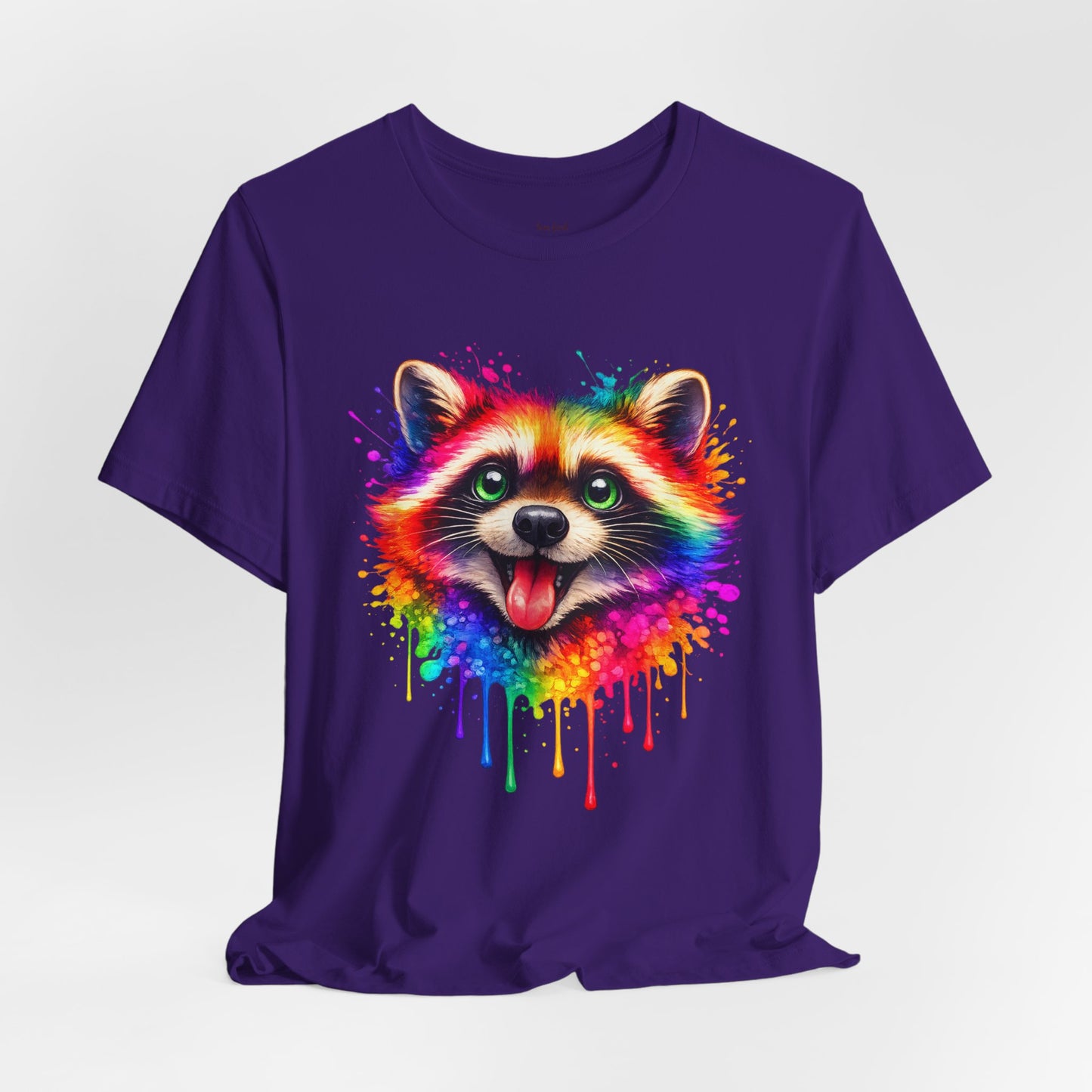 Watercolor Wildlife Raccoon T-Shirt