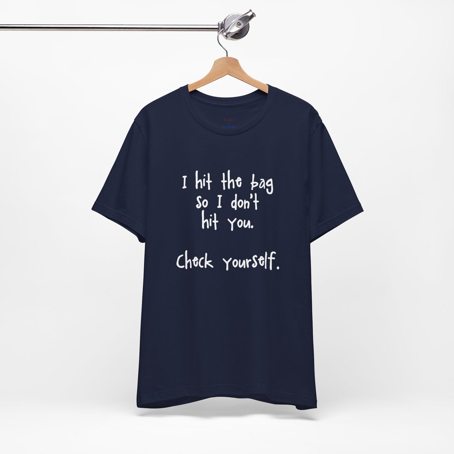 "Check Yourself" Kickboxing Tee