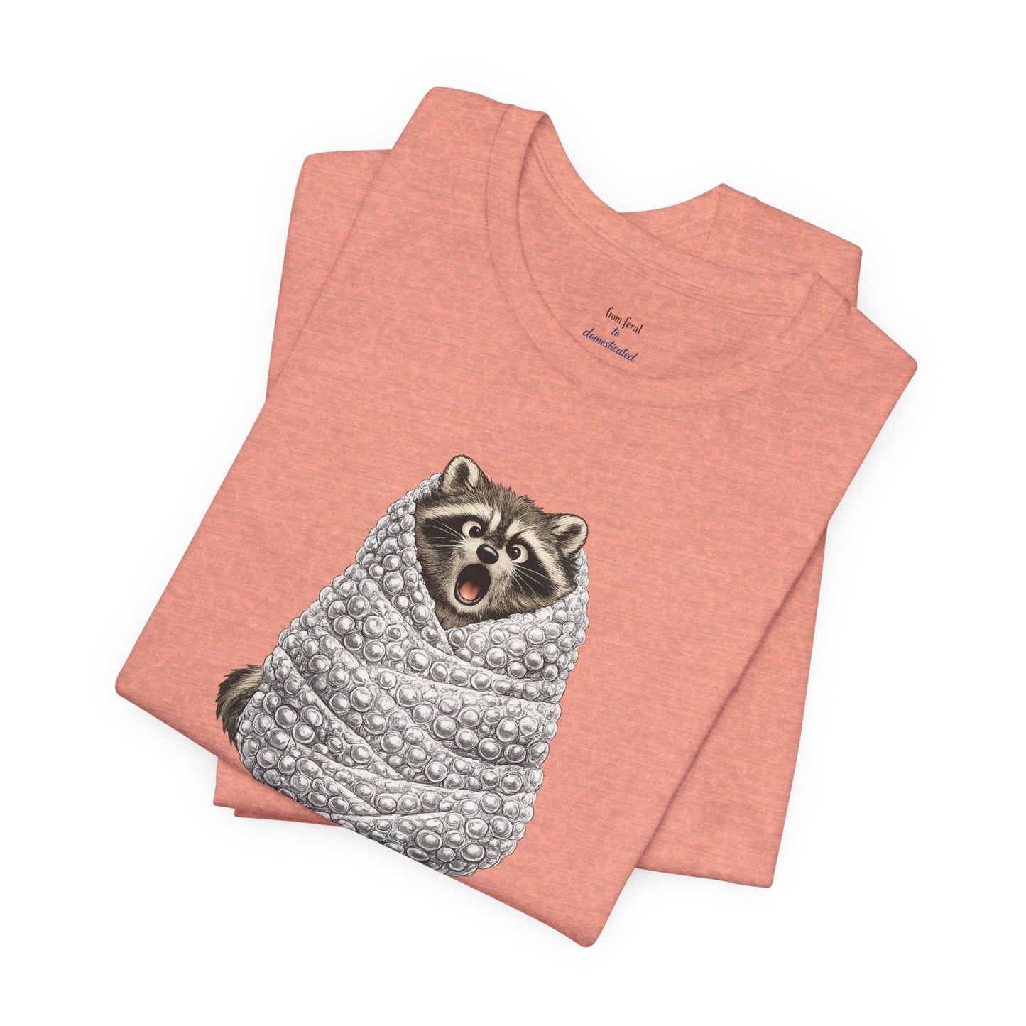 Bubble Wrapped Raccoon T-shirt