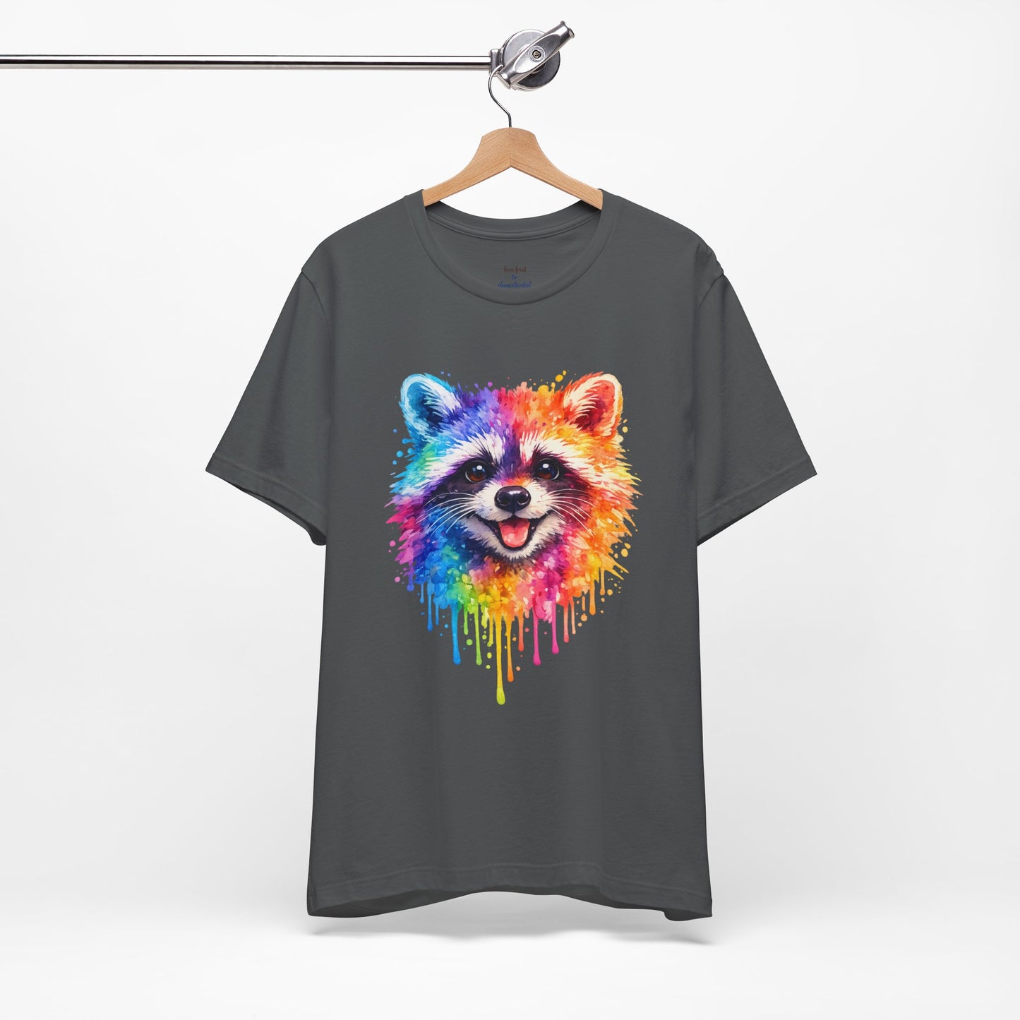 Watercolor Wildlife Raccoon T-Shirt