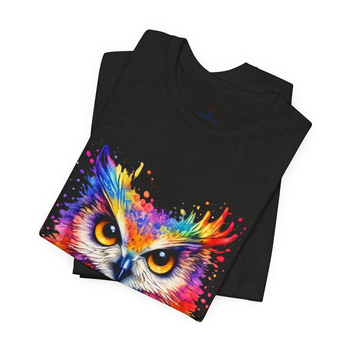 Watercolor Wildlife Owl T-Shirt