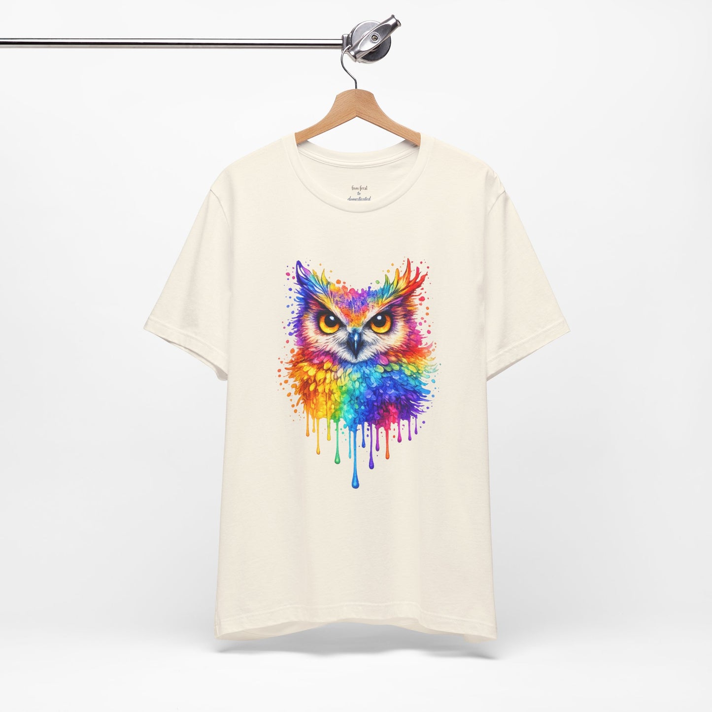 Watercolor Wildlife Owl T-Shirt
