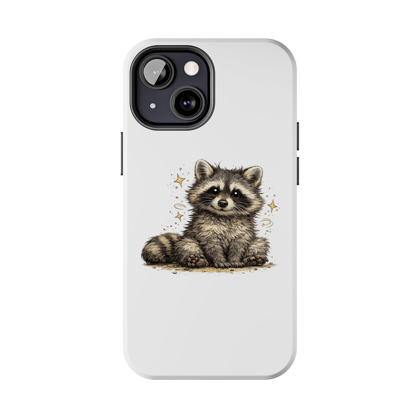Sweet & Savage Raccoon Phone Case — Tough & Cute Protective Phone Cover