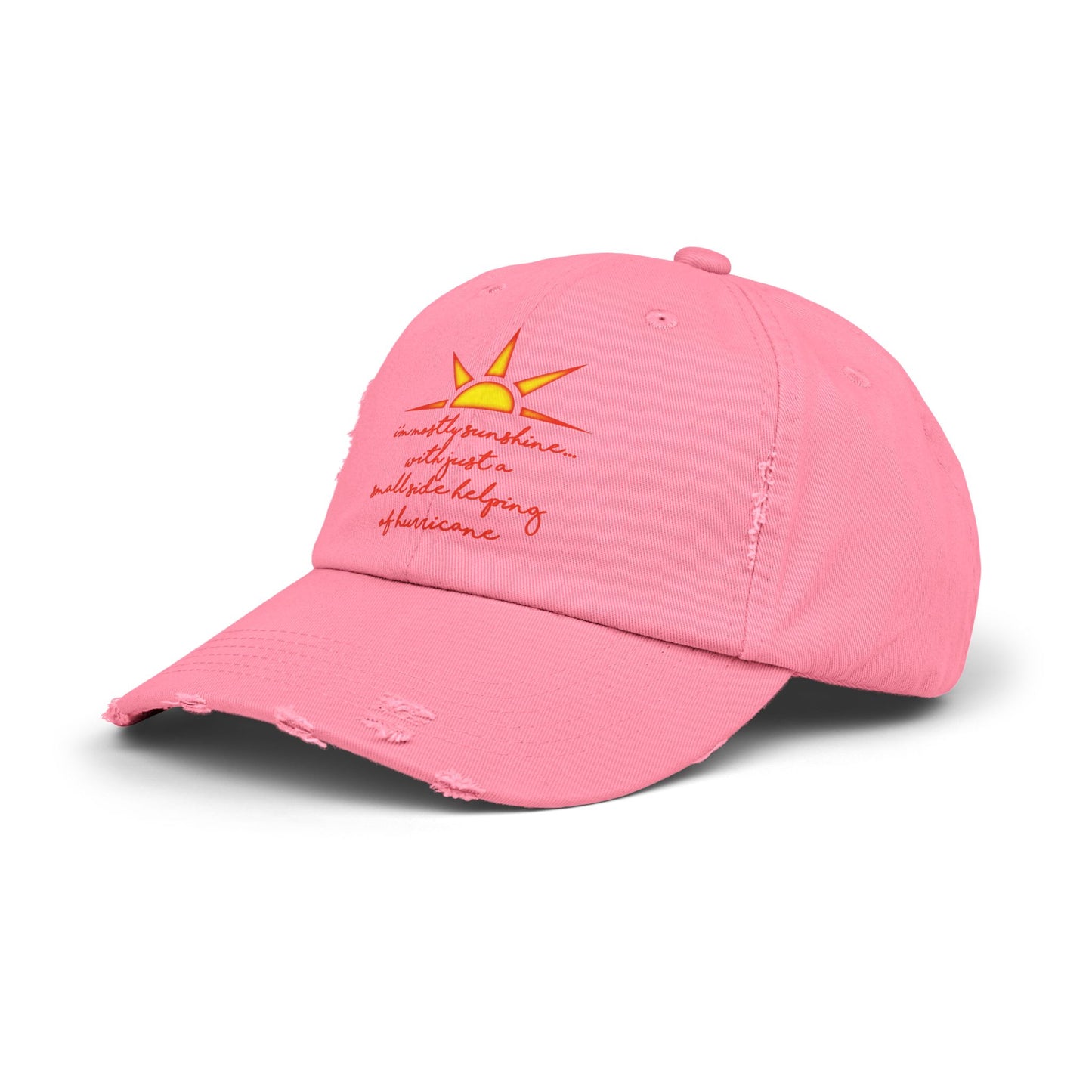 "Sunshine" Distressed Cap —  Funny Truth Hat