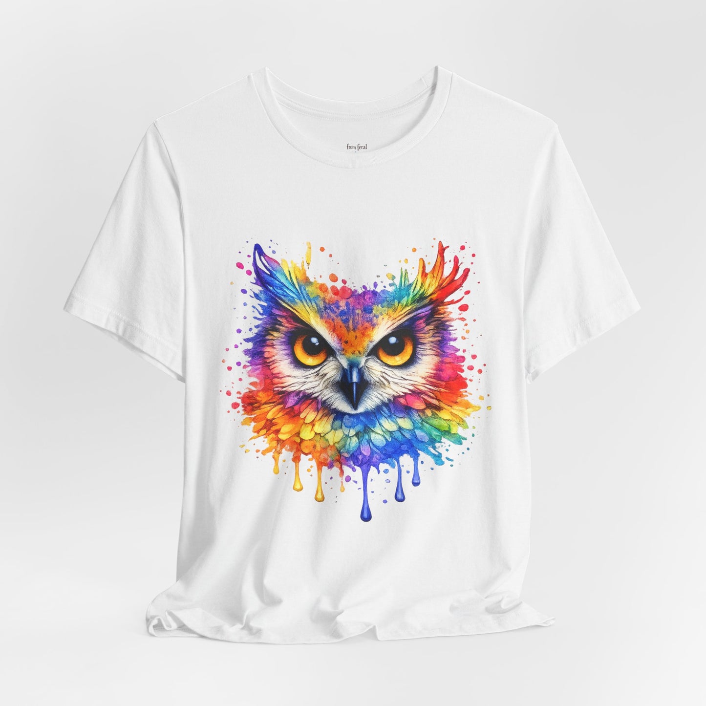 Watercolor Wildlife Owl T-Shirt