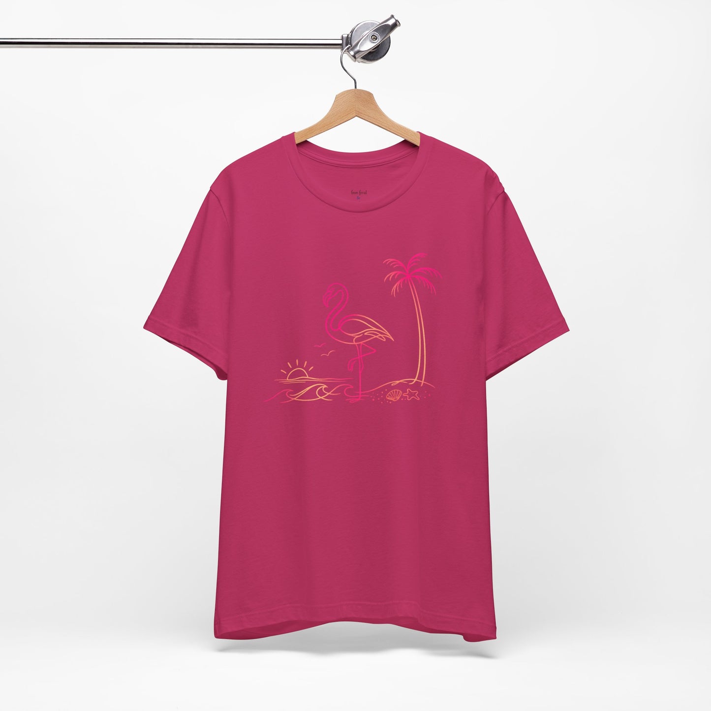 Flamingo Wild Lines T-Shirt