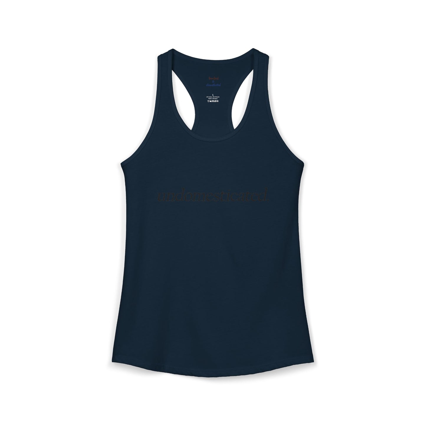 undomesticated. Racerback Tank