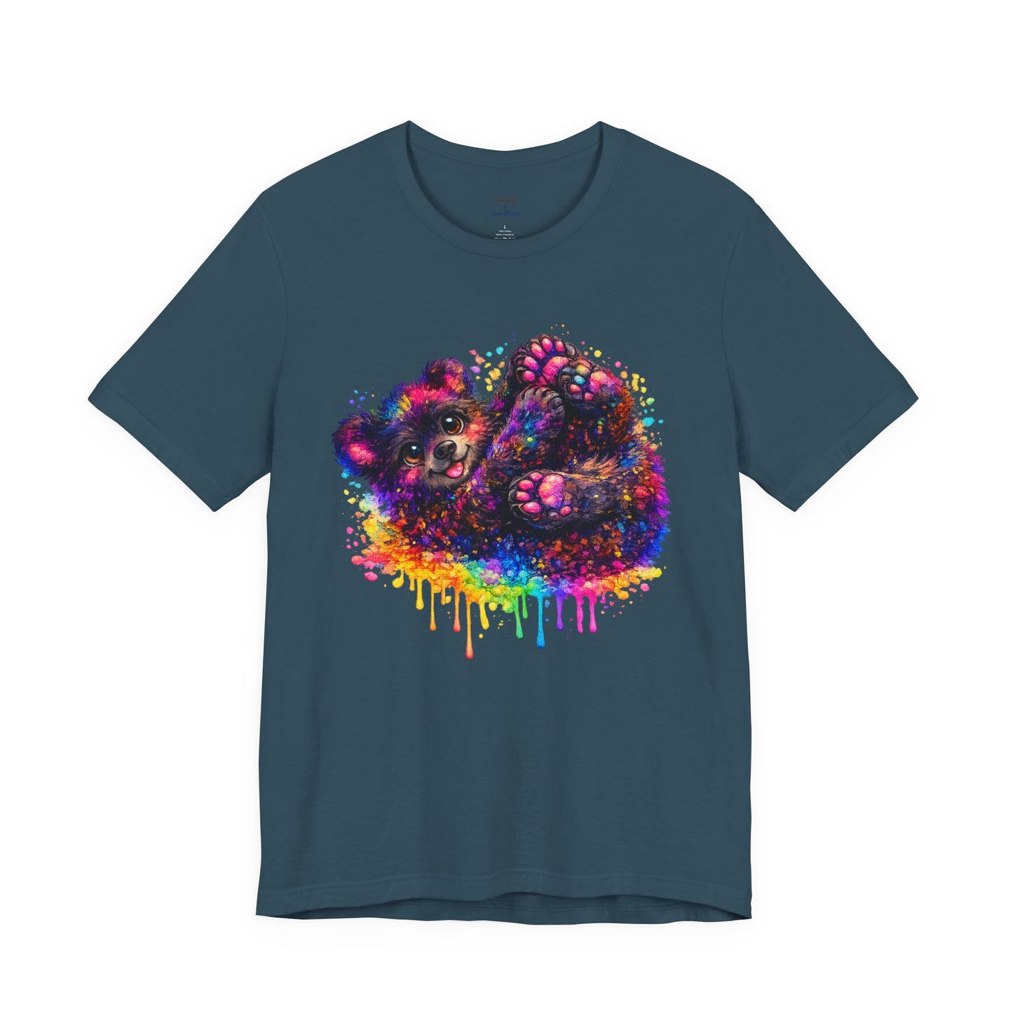 Watercolor Wildlife Bear Cub T-Shirt