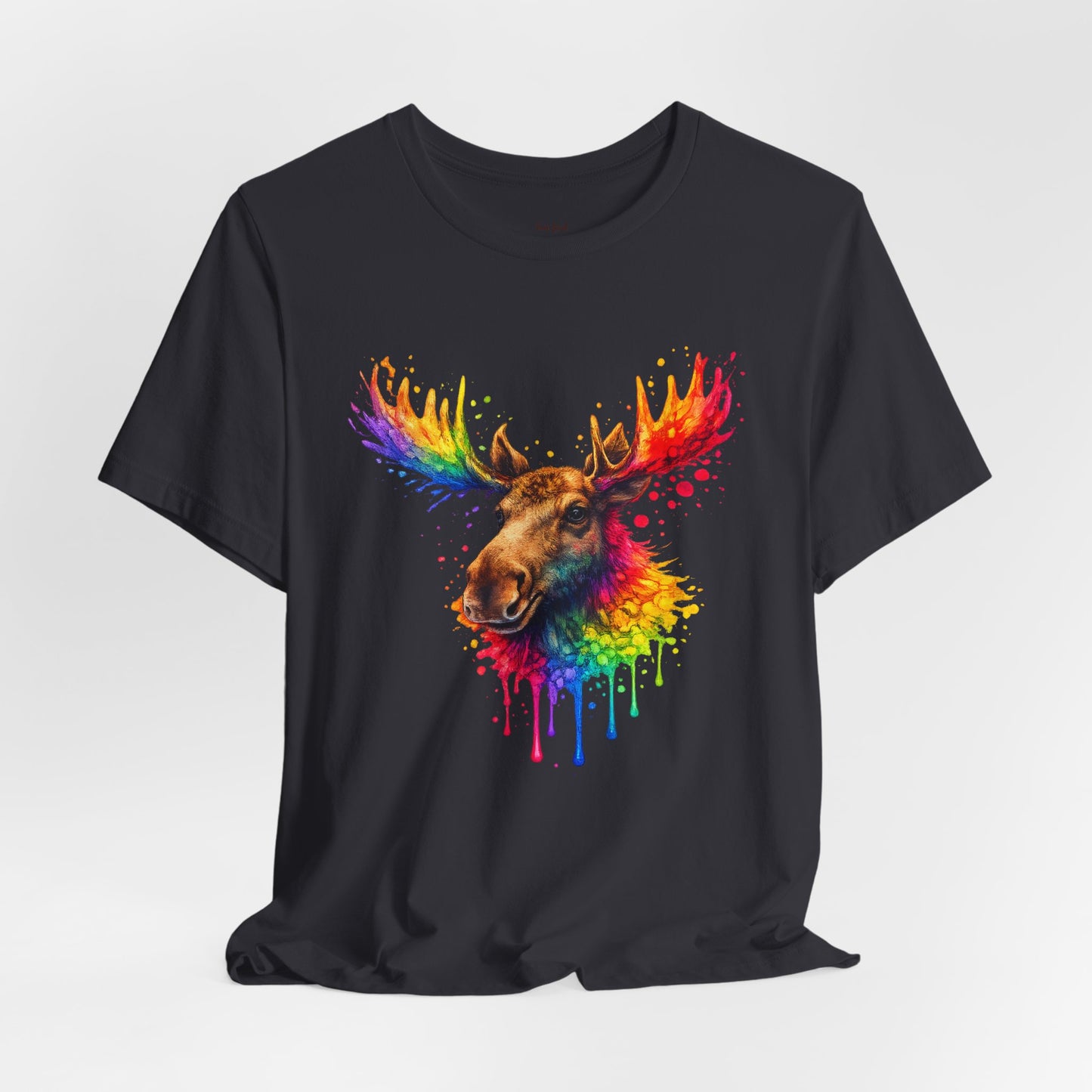 Watercolor Wildlife Moose T-Shirt