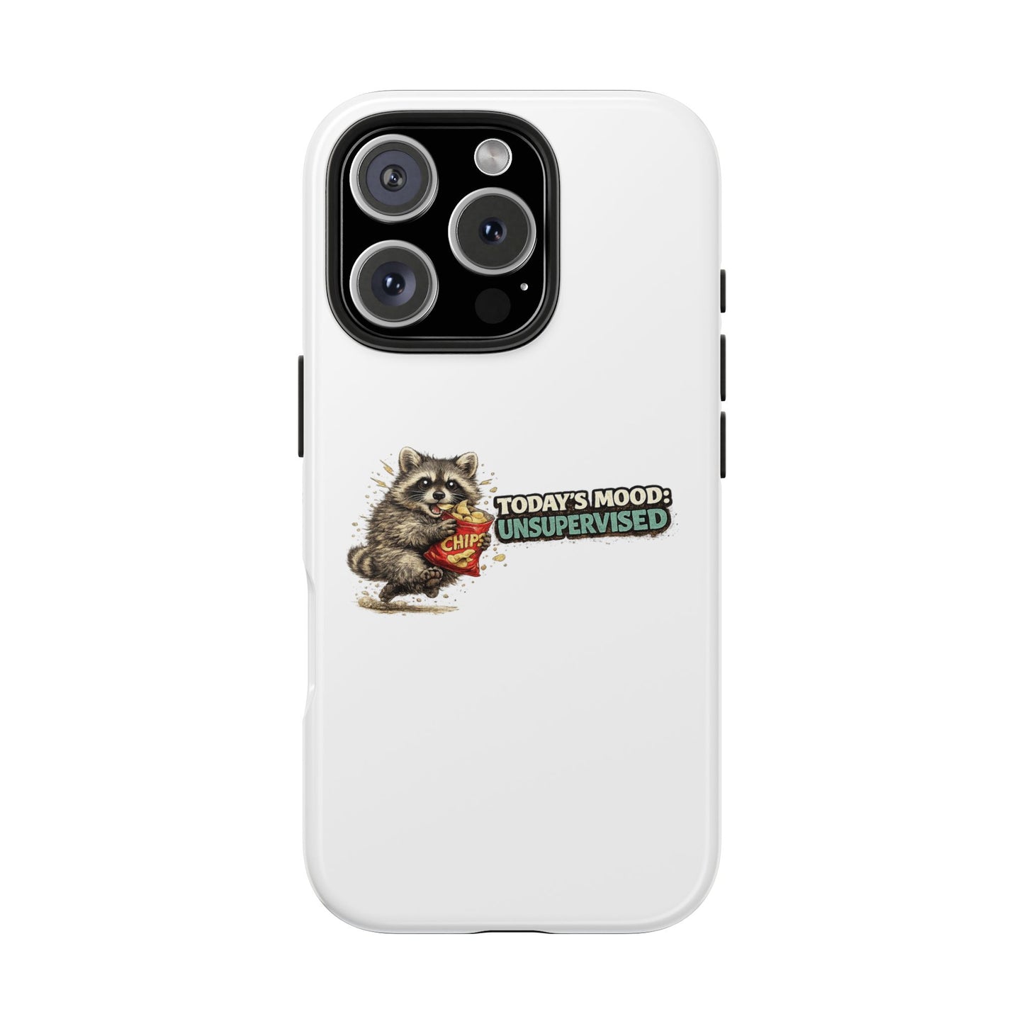 Today's Mood Raccoon Phone Case — Tough & Cute Protective Phone Cover