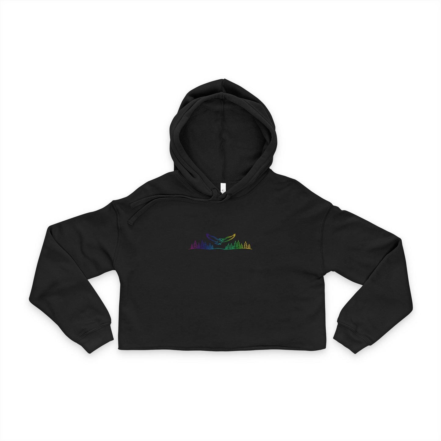 Owl Cropped Hoodie