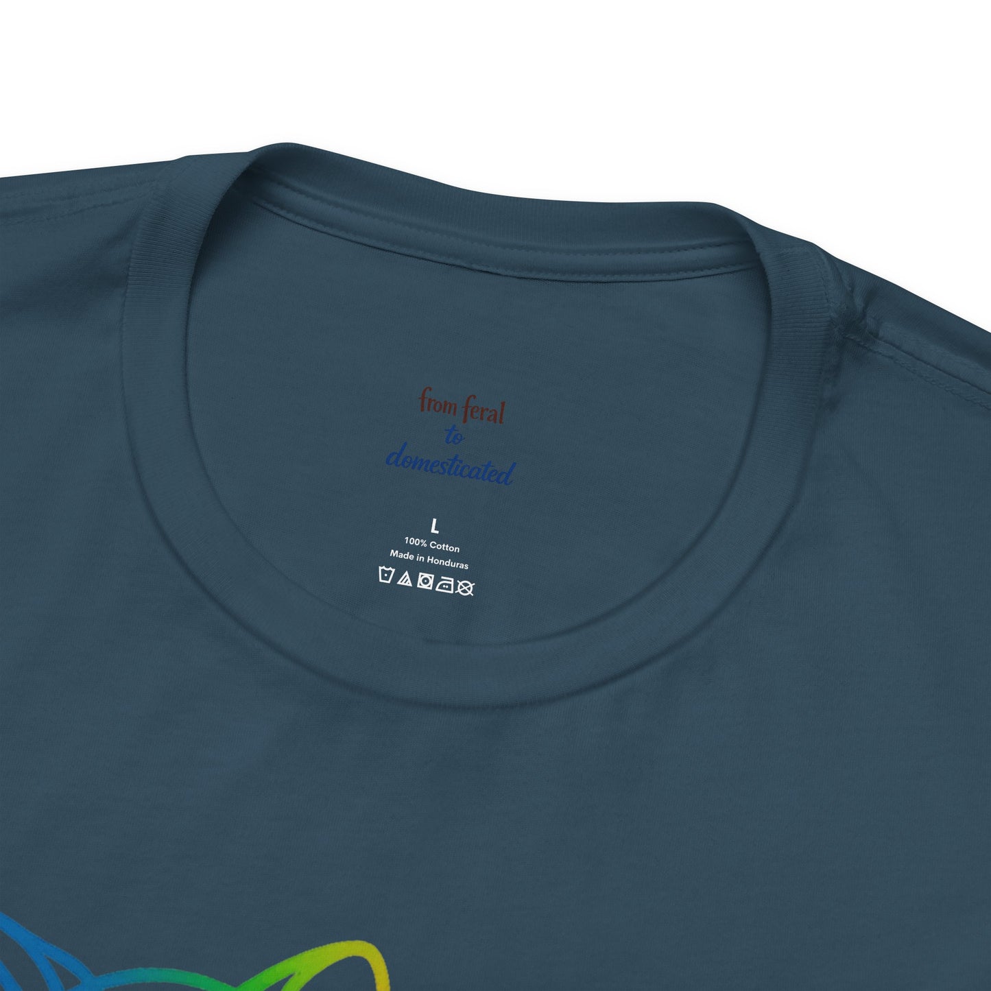 Raccoon Tee — Minimal Line Raccoon Scenic Graphic T-Shirt