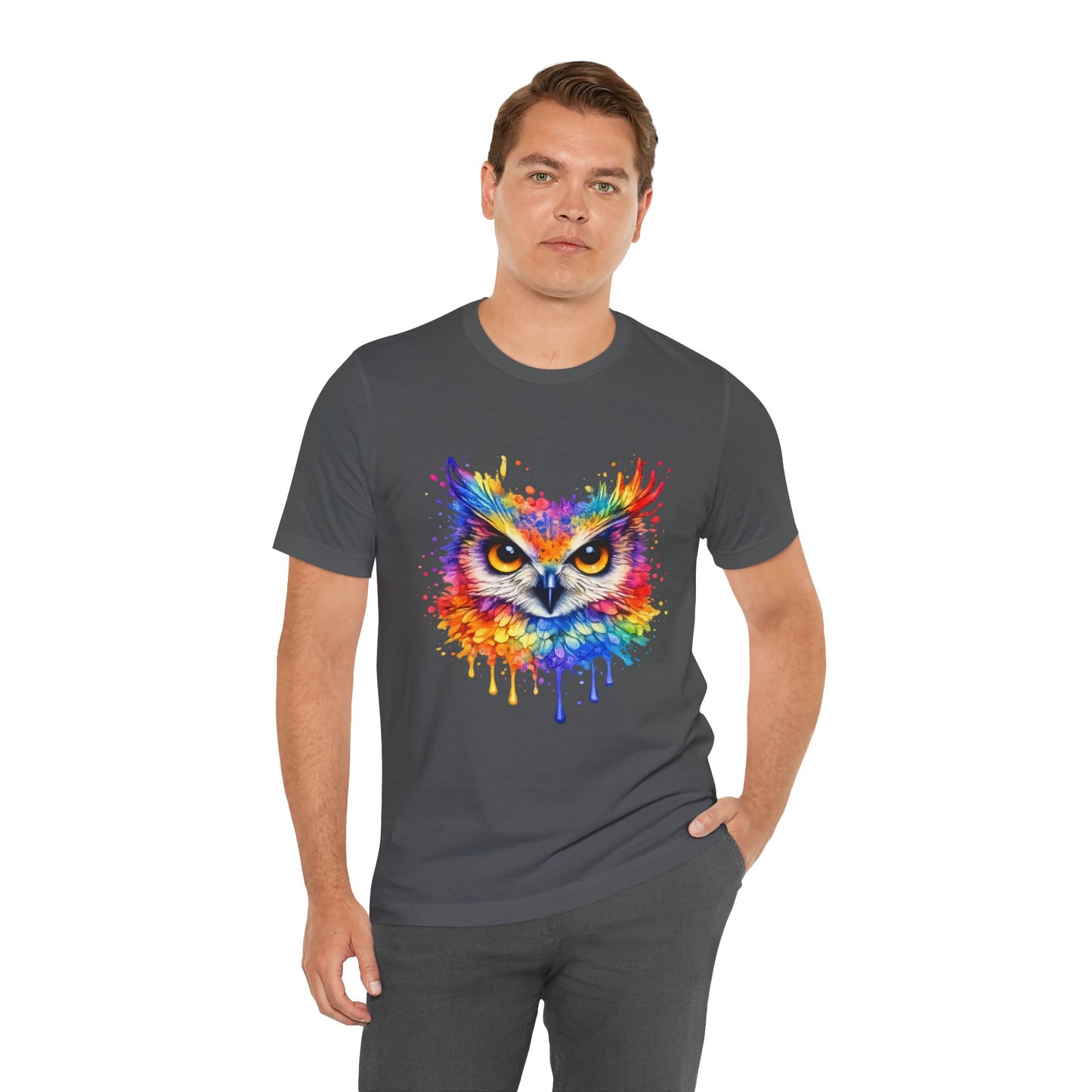 Watercolor Wildlife Owl T-Shirt