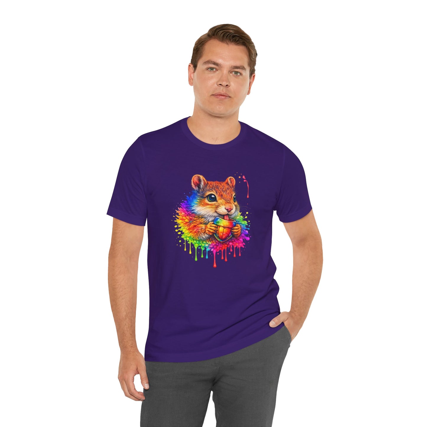 Watercolor Wildlife Squirrel T-Shirt