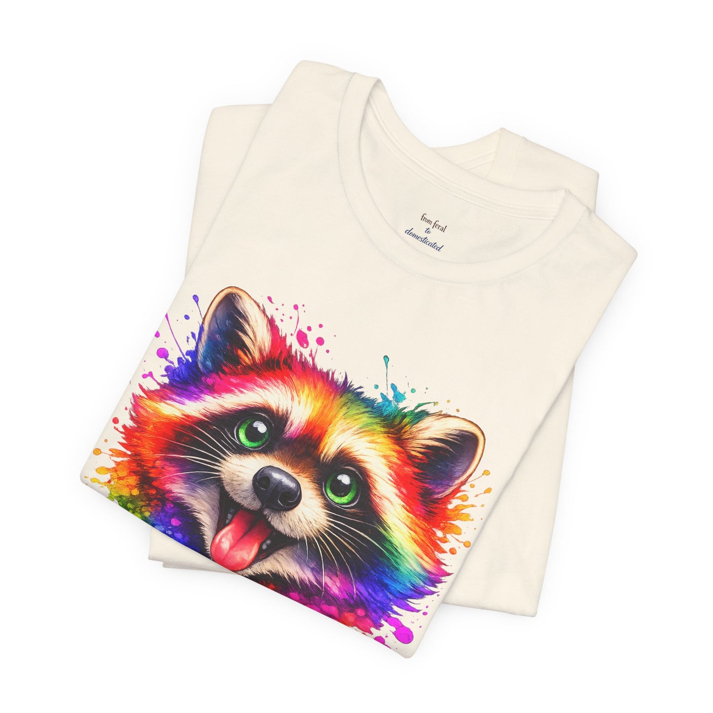 Watercolor Wildlife Raccoon T-Shirt