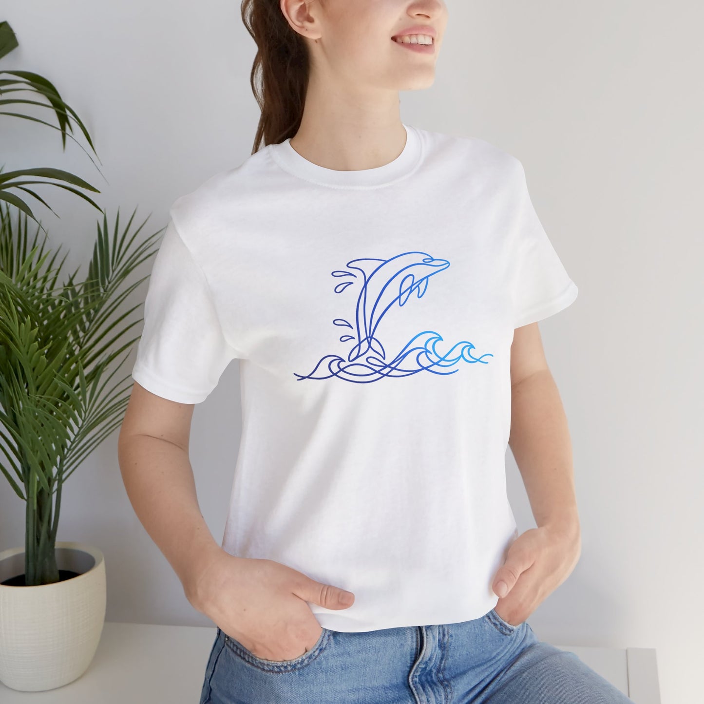 Dolphin Wild Lines T-Shirt