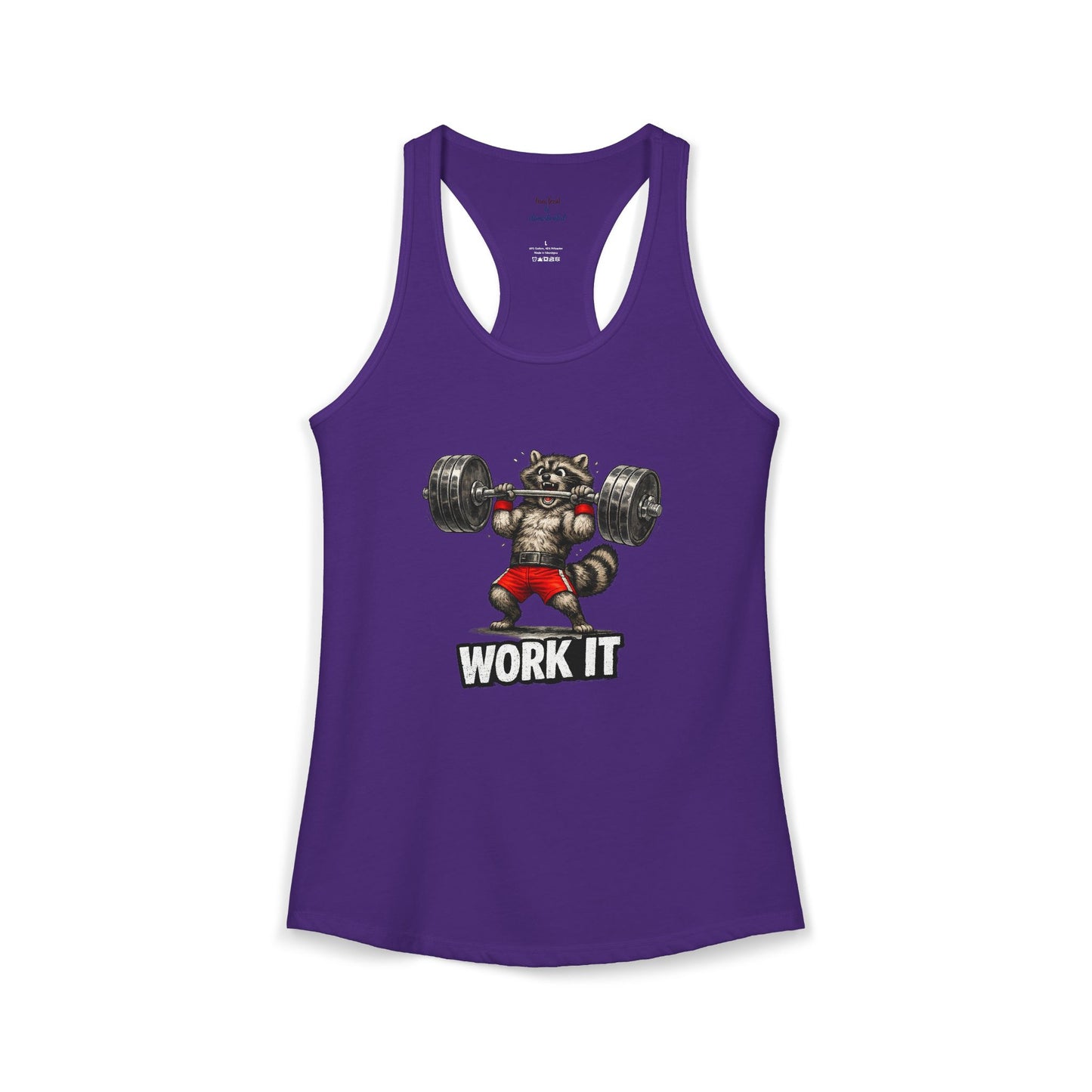Work It Racerback Tank
