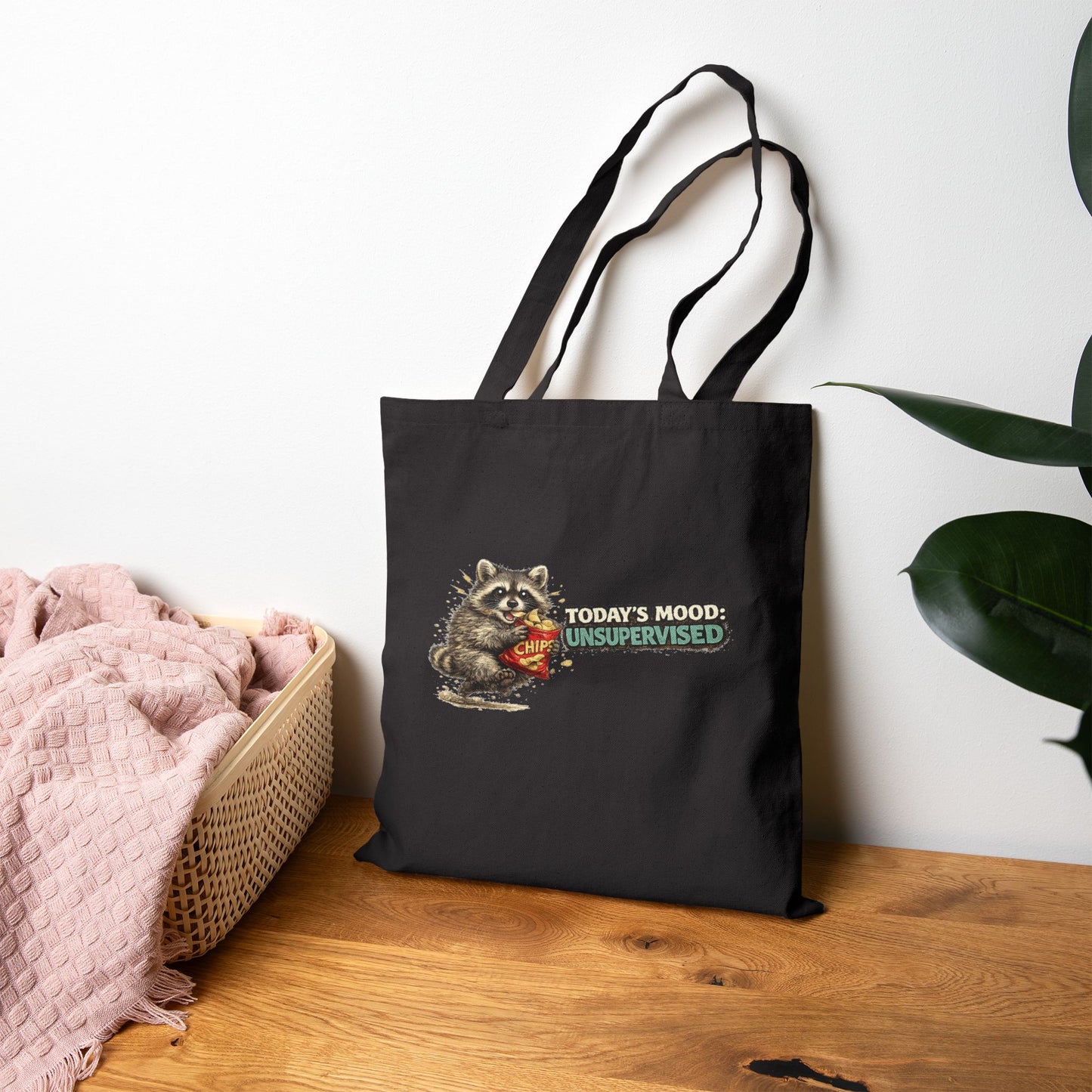 Today's Mood Canvas Tote Bag