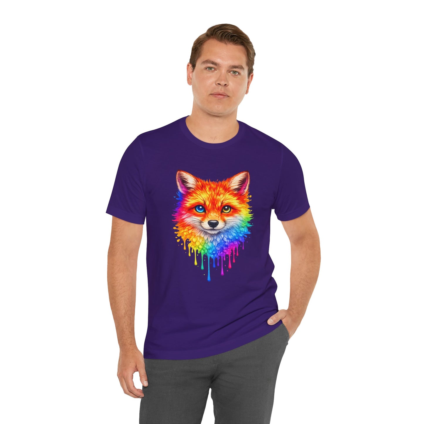 Watercolor Wildlife Fox T-Shirt