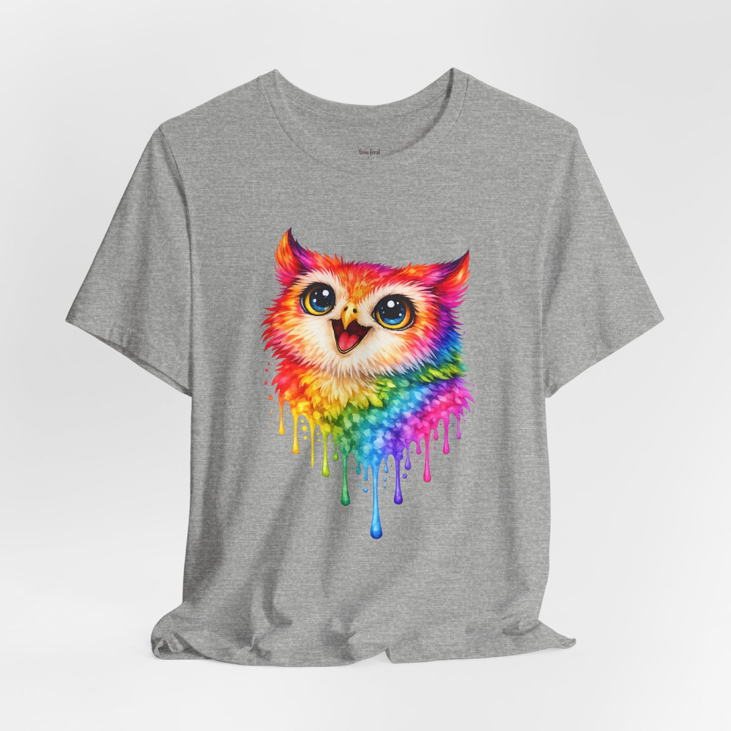 Watercolor Wildlife Owl T-Shirt