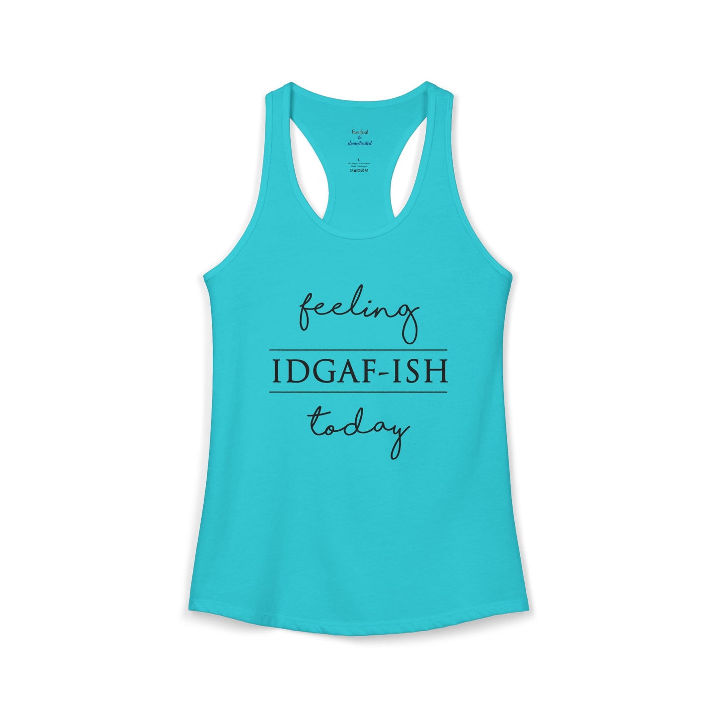 IDGAF-ish Racerback Tank