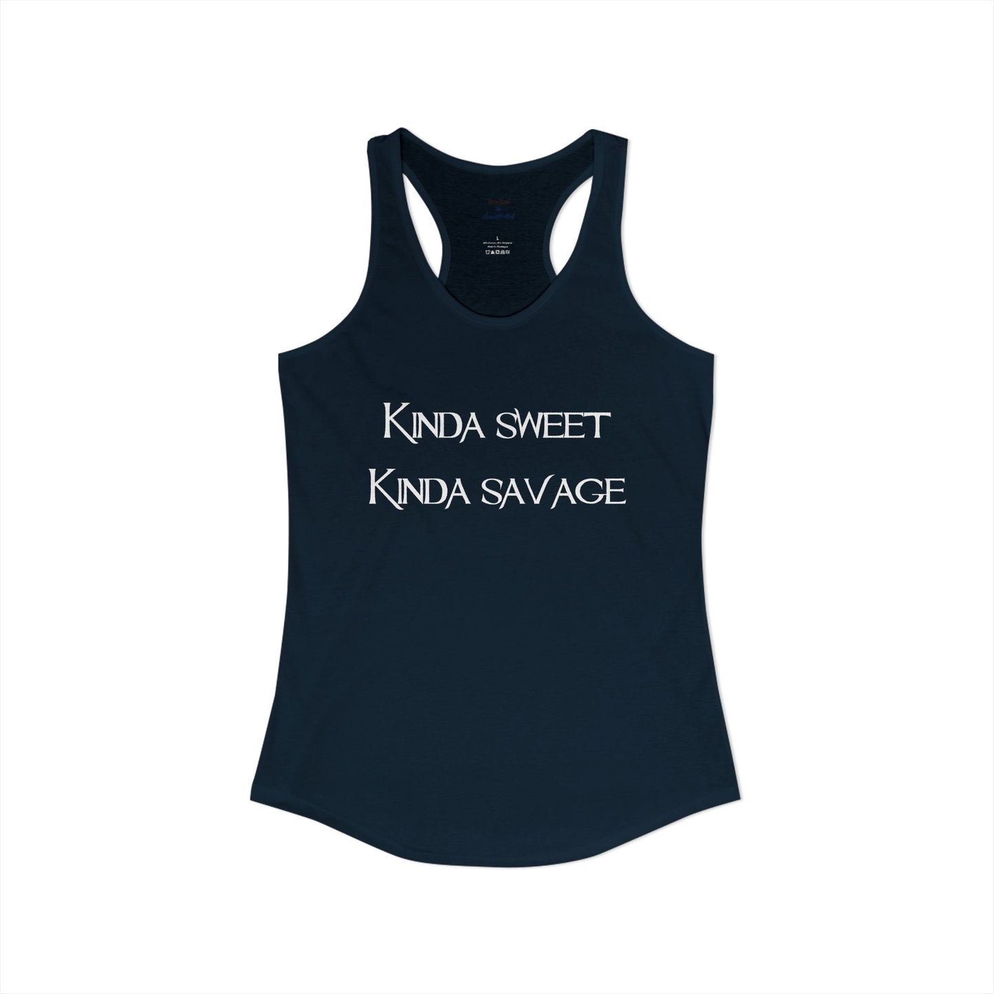 Kinda Both Racerback Tank