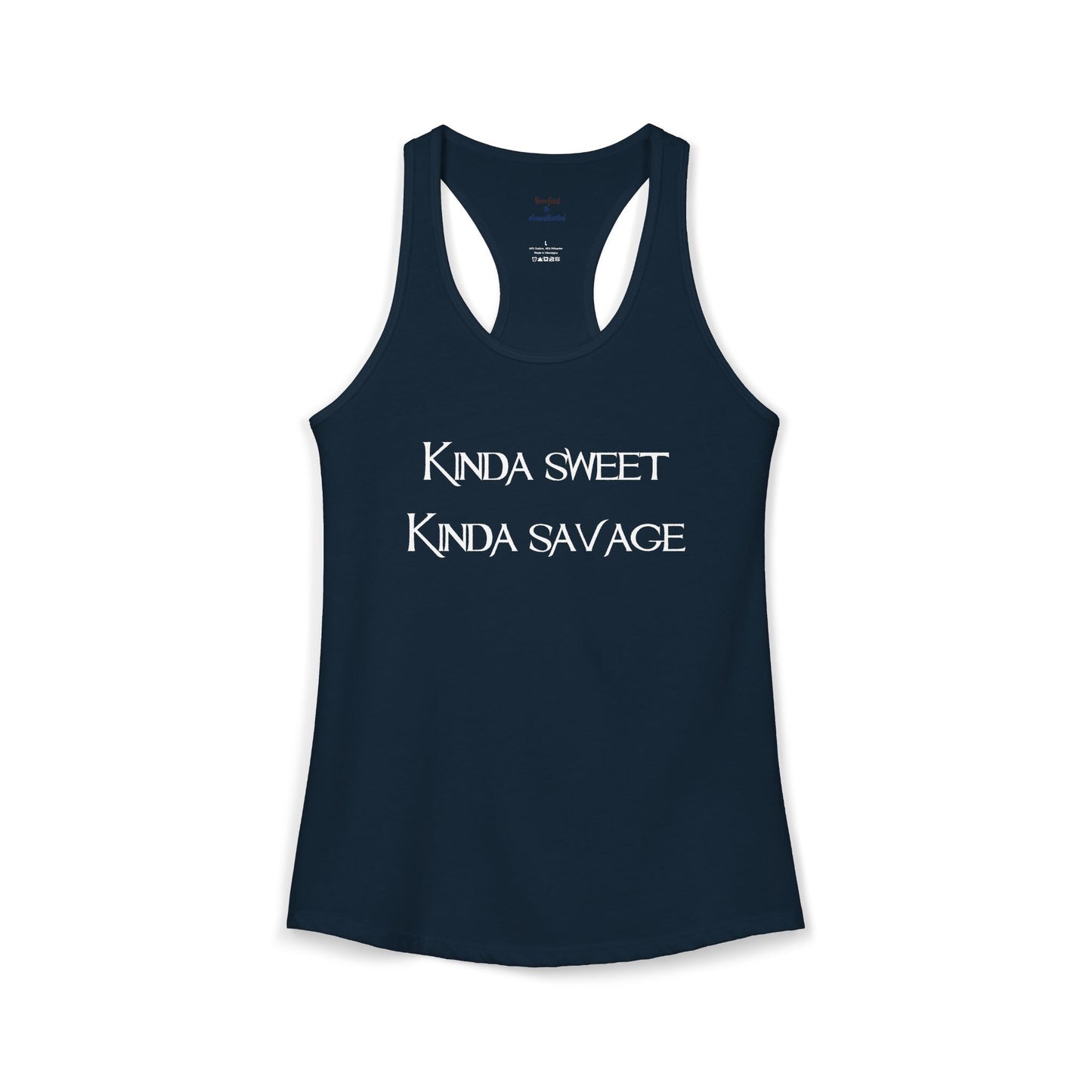 Kinda Both Racerback Tank