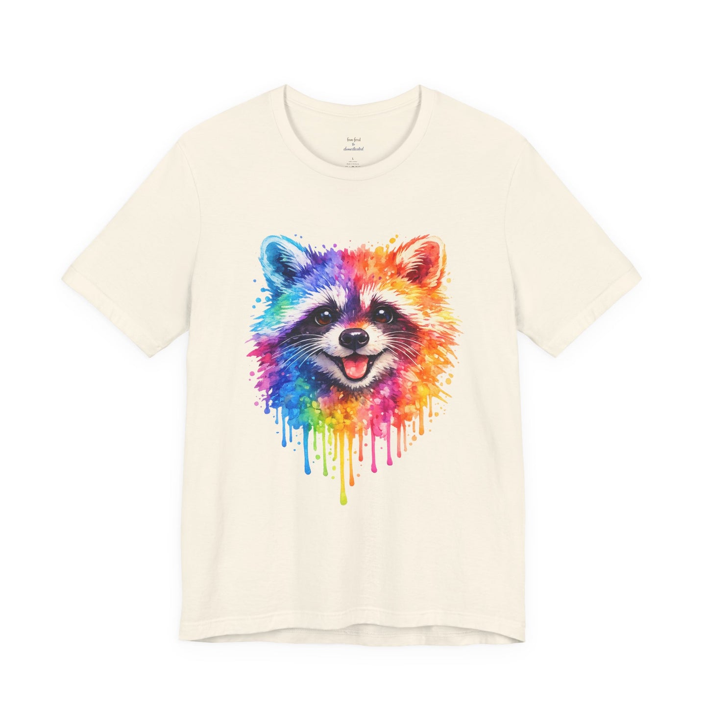 Watercolor Wildlife Raccoon T-Shirt