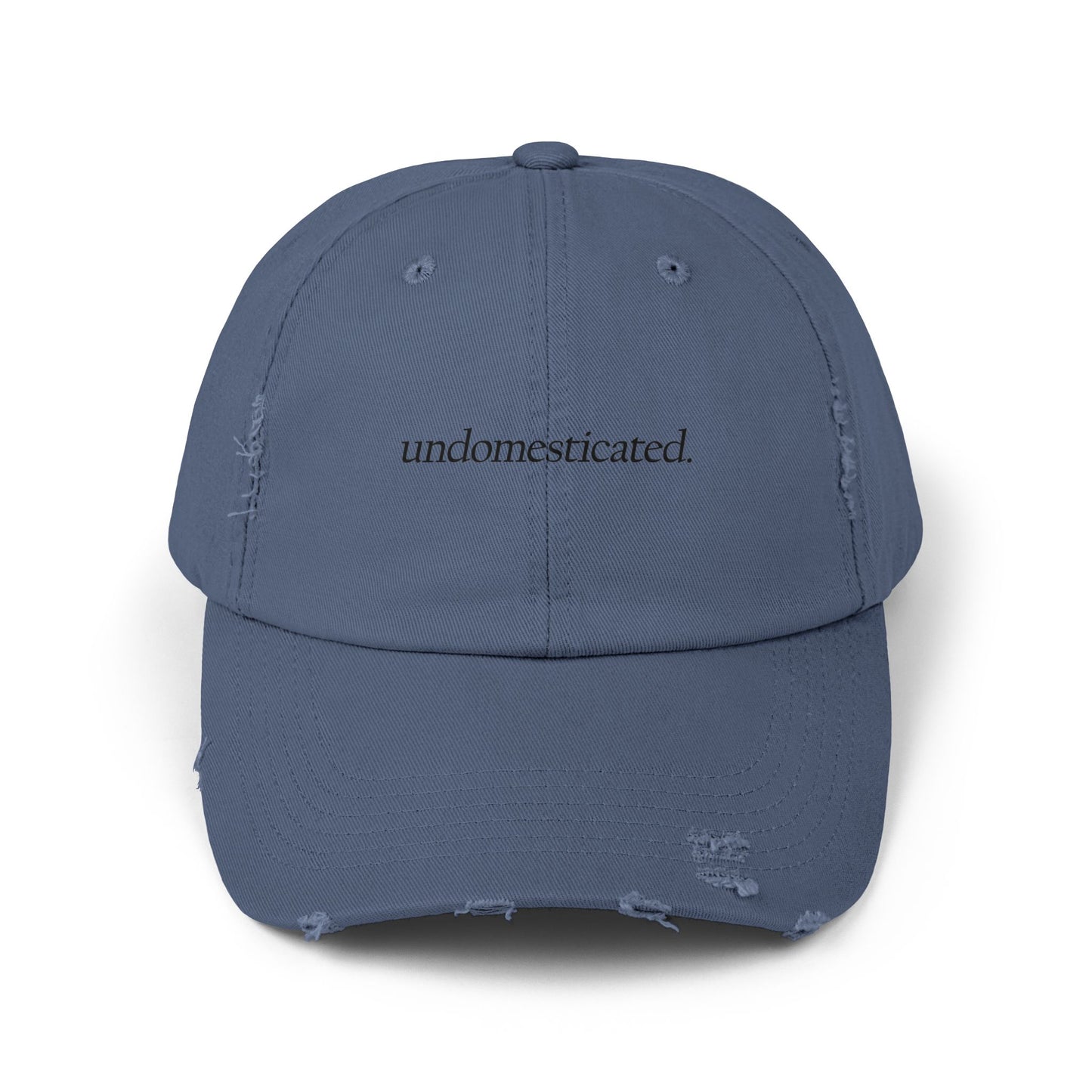 "Undomesticated" Distressed Cap —  Funny Truth Hat