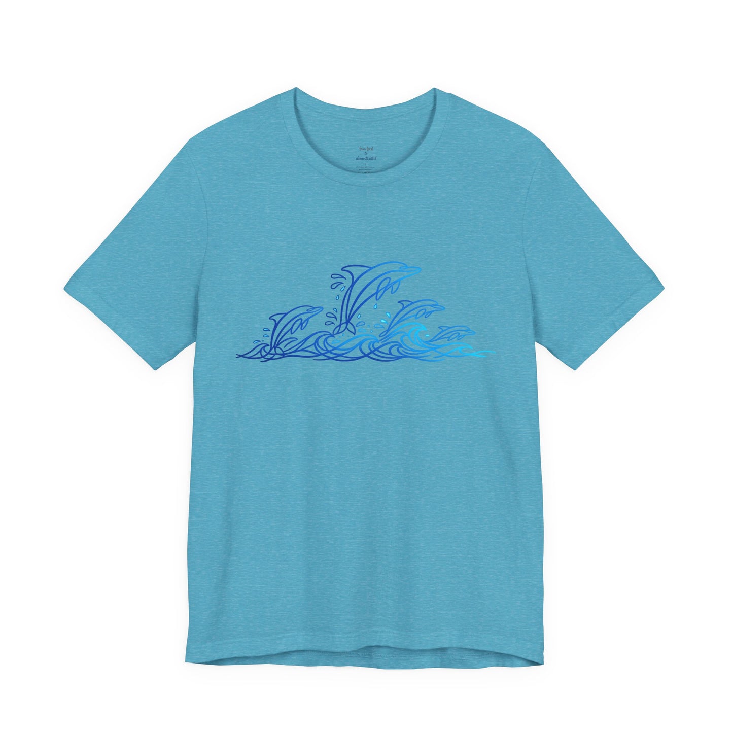 Dolphin Pod Wild Lines T-Shirt