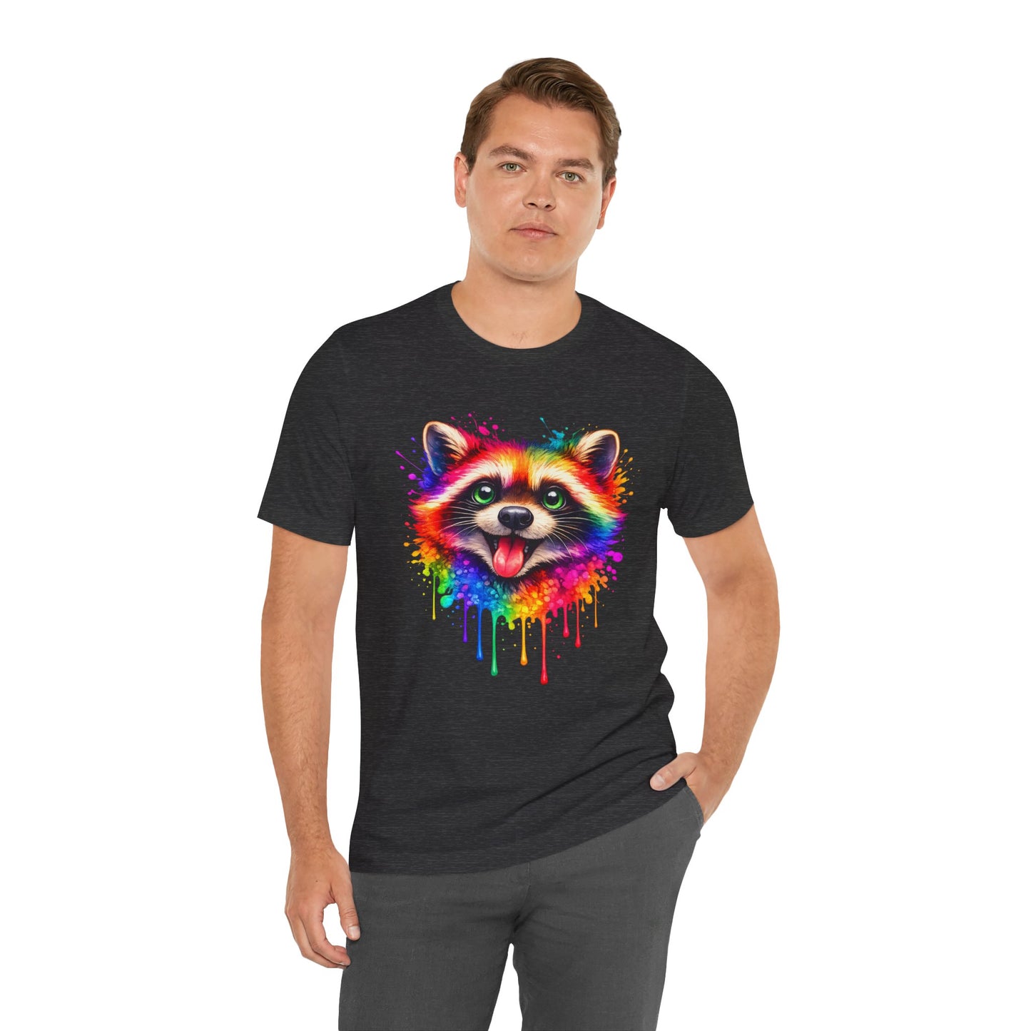 Watercolor Wildlife Raccoon T-Shirt