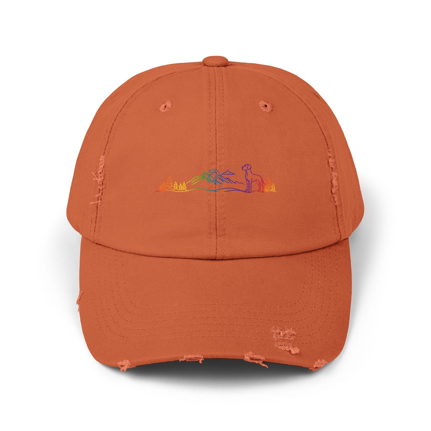 Great Dane, natural eared | Distressed Cap