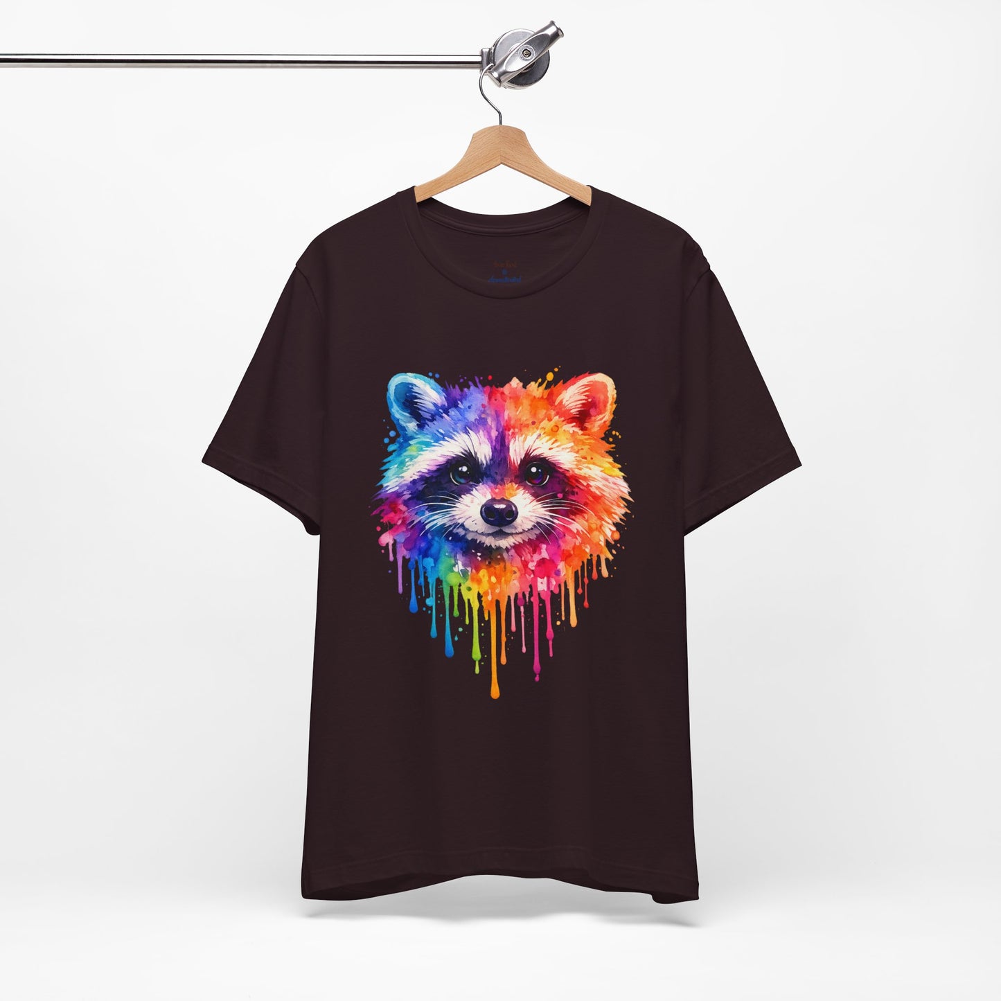 Watercolor Wildlife Raccoon T-Shirt