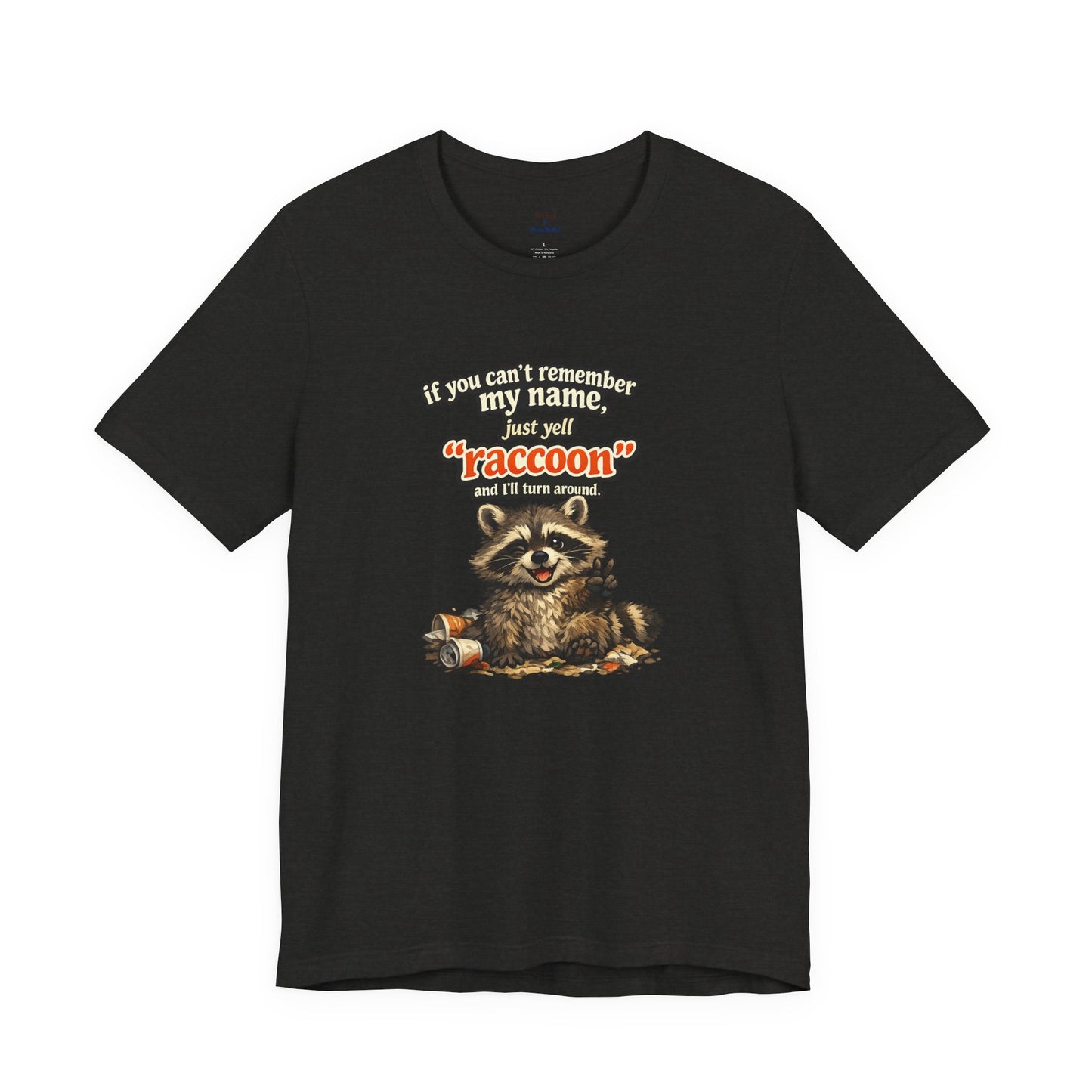 Yell Raccoon T-shirt