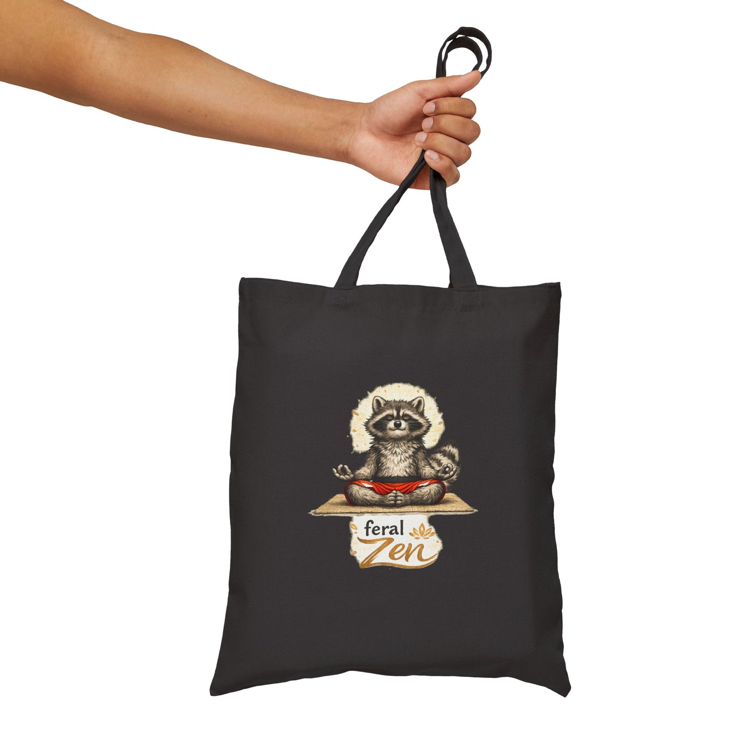 Feral Zen Canvas Tote Bag