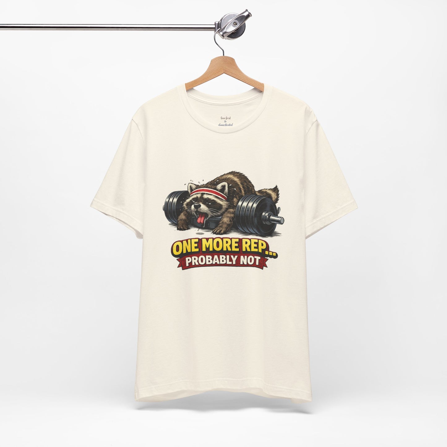 One More Rep Raccoon T-shirt