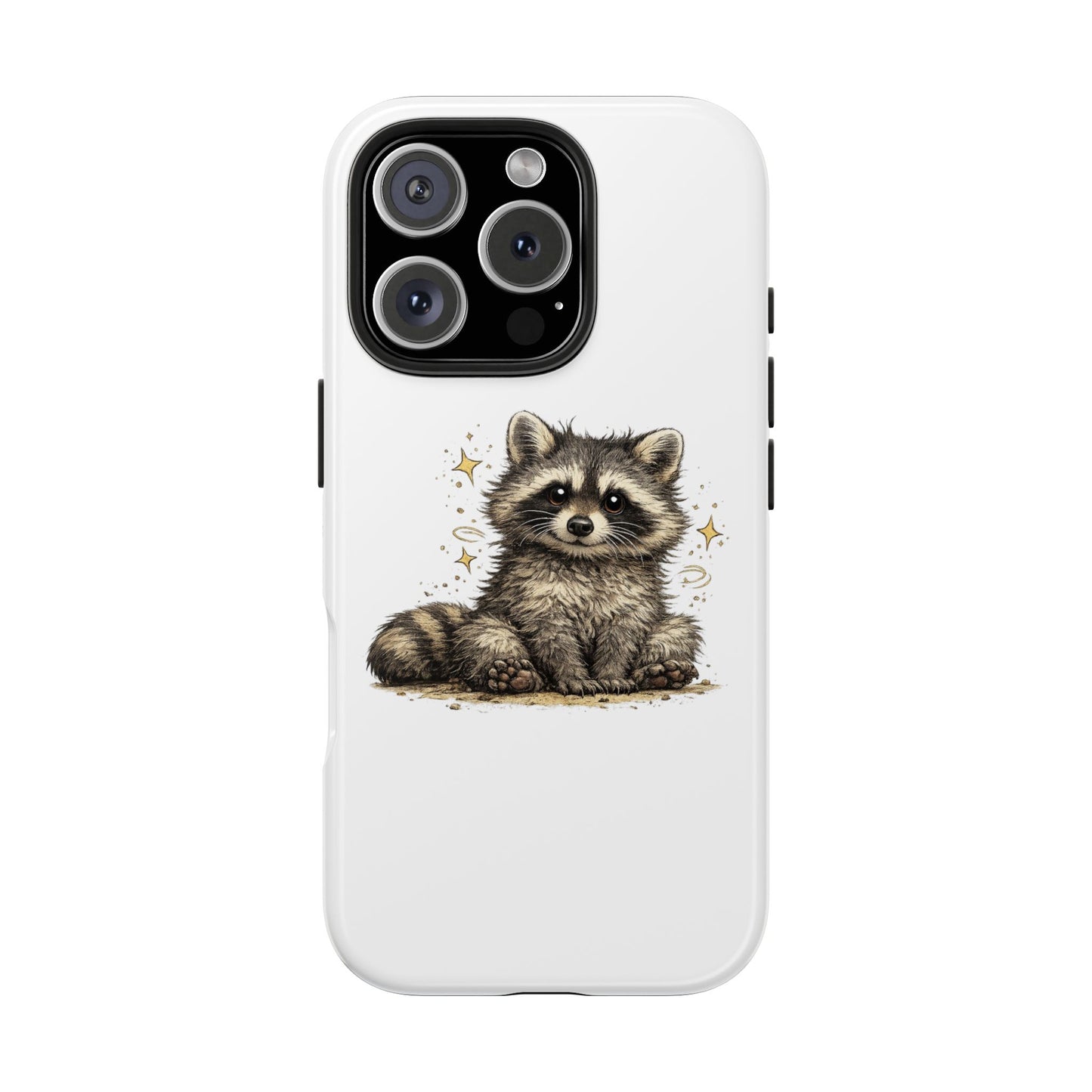 Sweet & Savage Raccoon Phone Case — Tough & Cute Protective Phone Cover