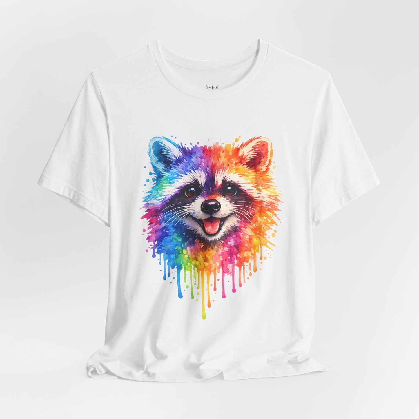Watercolor Wildlife Raccoon T-Shirt