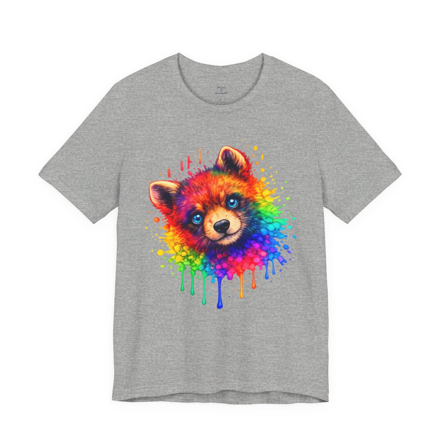 Watercolor Wildlife Bear Cub T-Shirt