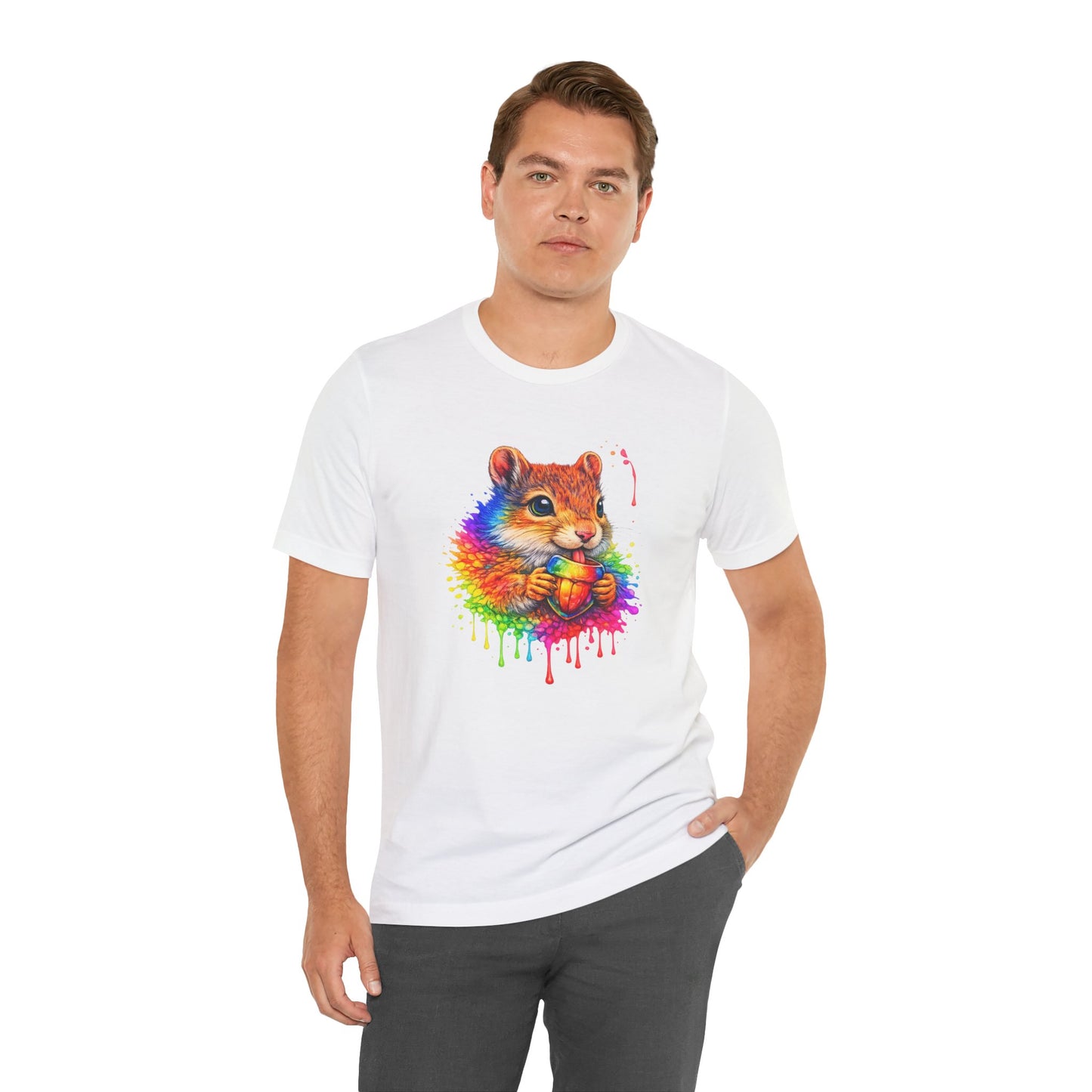Watercolor Wildlife Squirrel T-Shirt