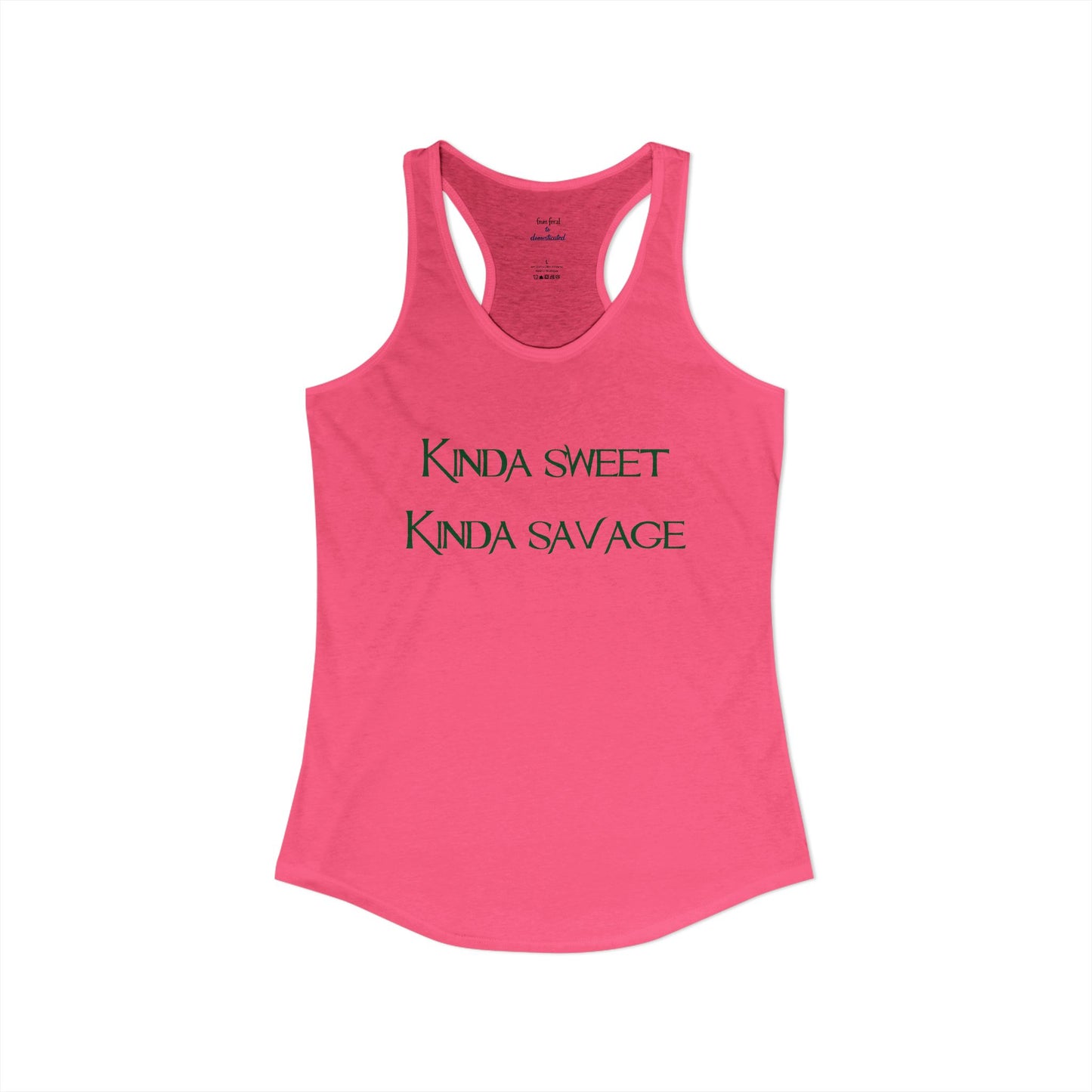Kinda Both Racerback Tank