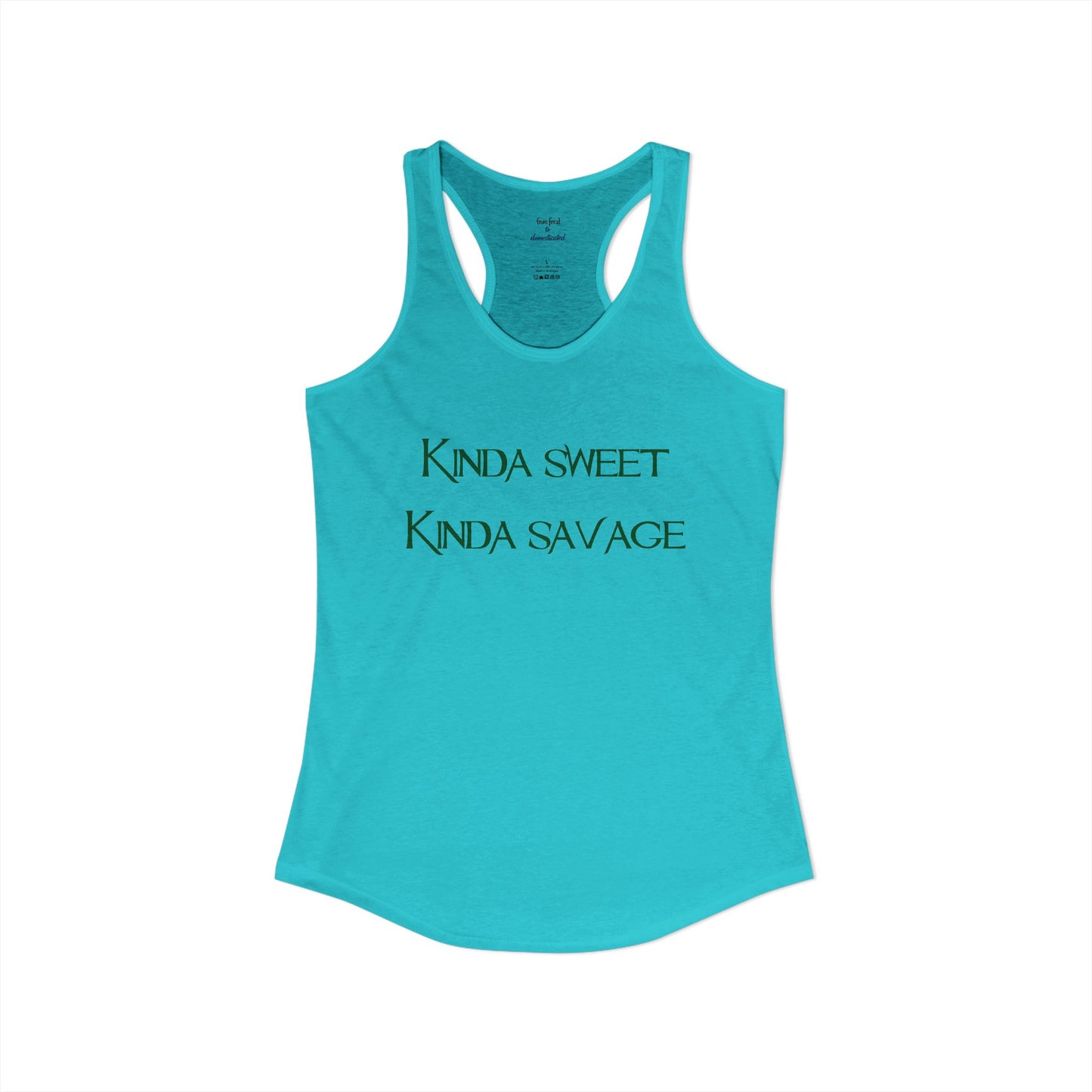 Kinda Both Racerback Tank