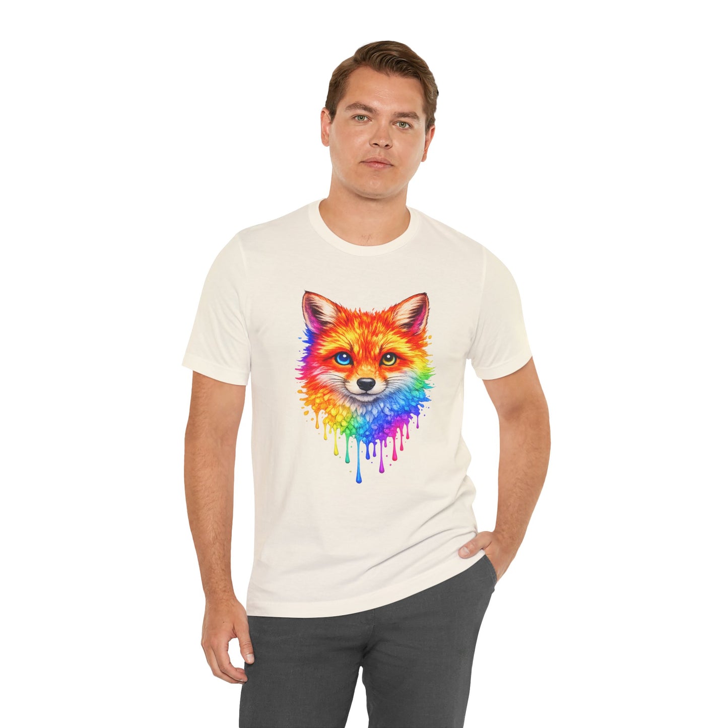Watercolor Wildlife Fox T-Shirt