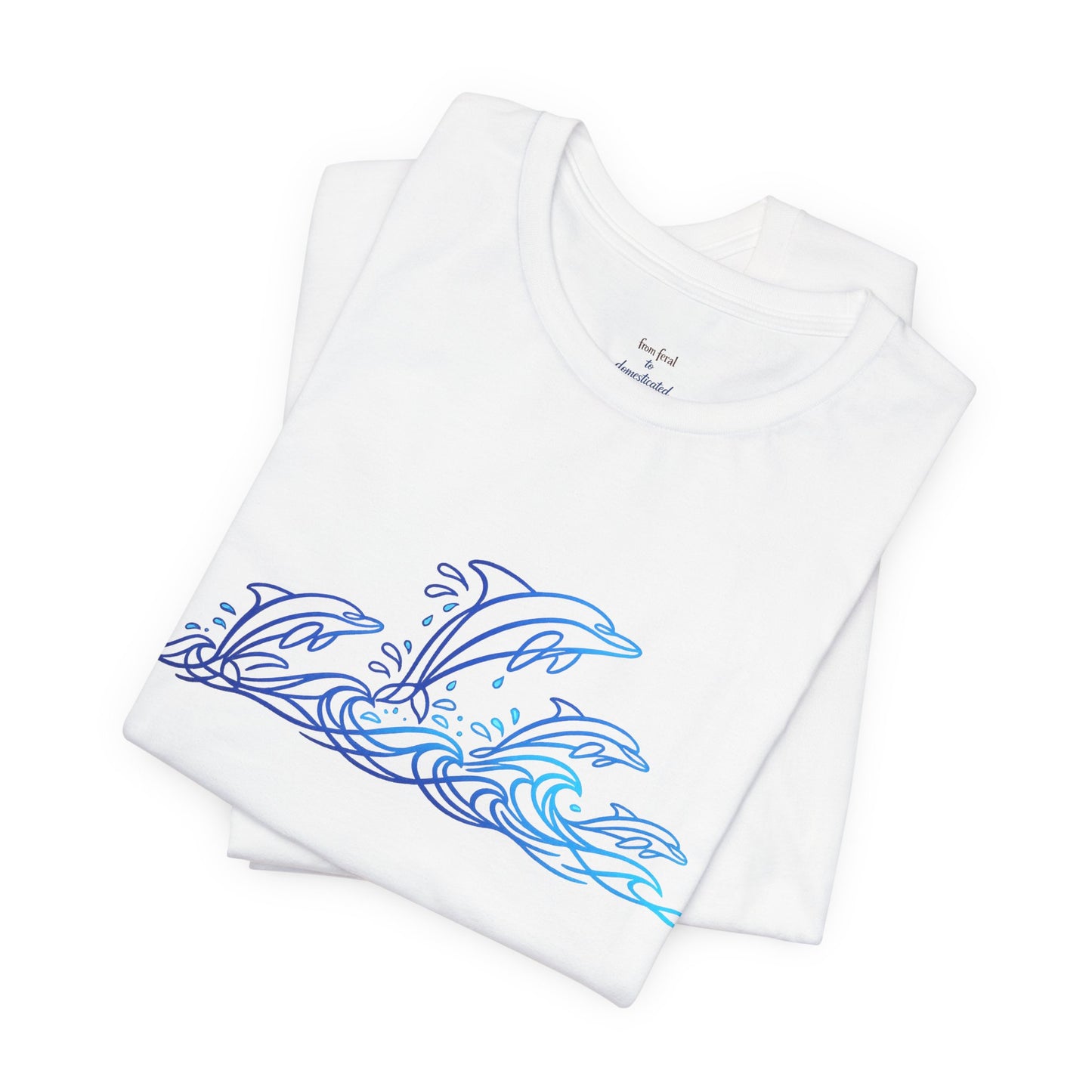 Dolphin Pod Wild Lines T-Shirt