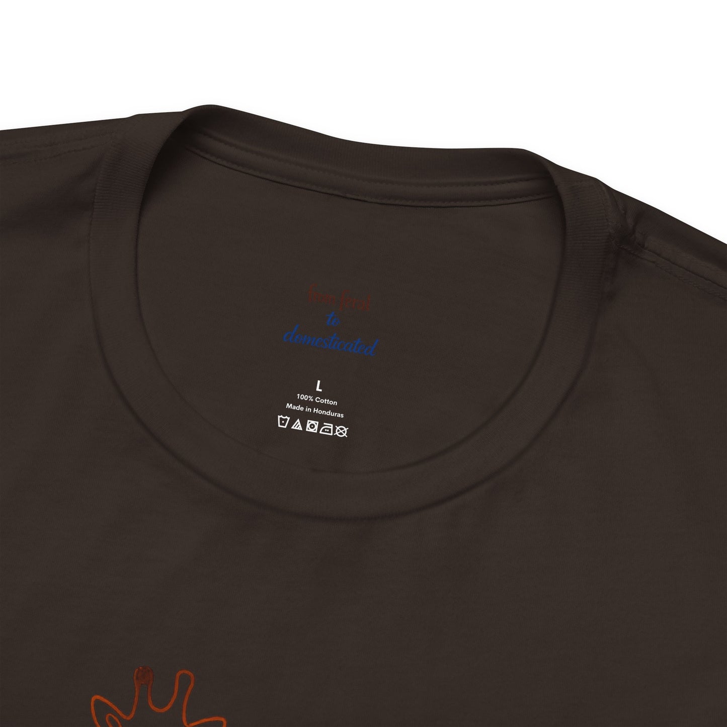 Giraffe Sunset Tee — Minimal Line Art Safari T-Shirt