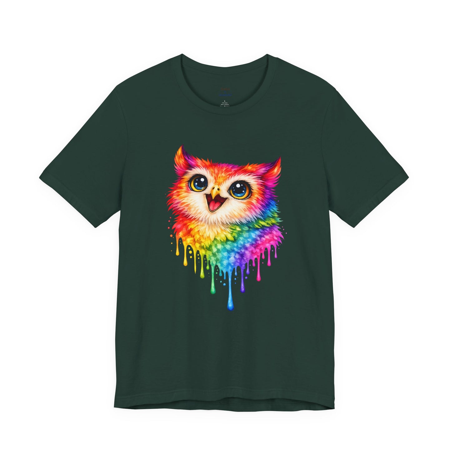 Watercolor Wildlife Owl T-Shirt