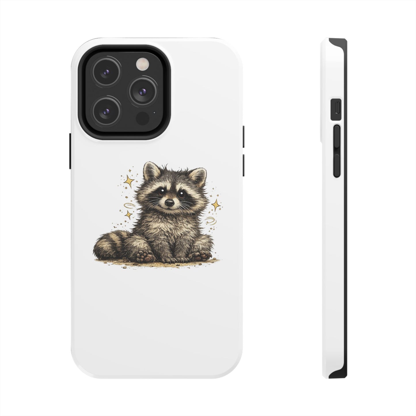 Sweet & Savage Raccoon Phone Case — Tough & Cute Protective Phone Cover