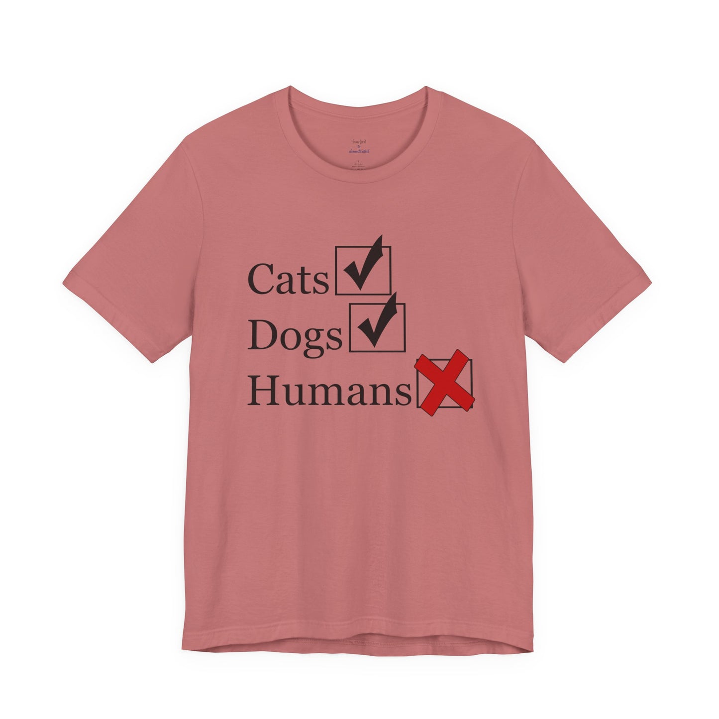 No Humans Tee