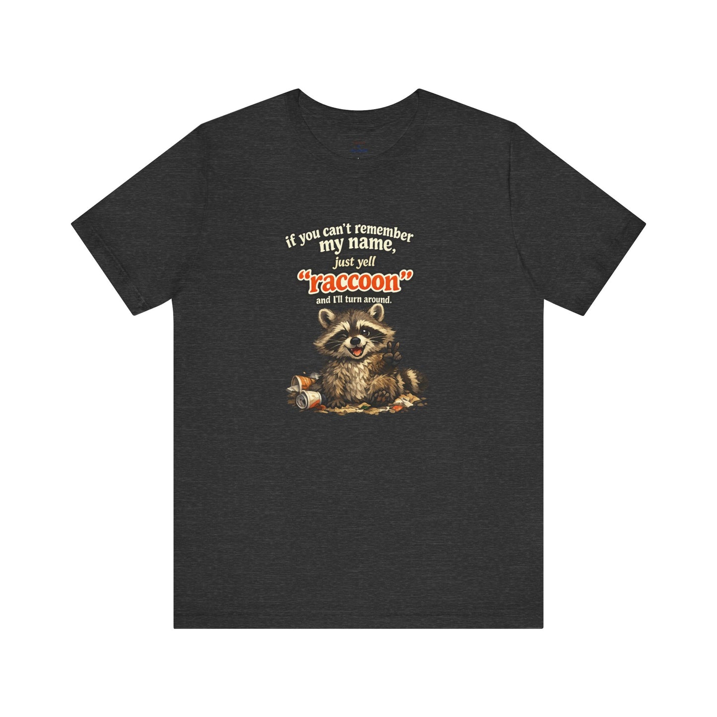 Yell Raccoon T-shirt